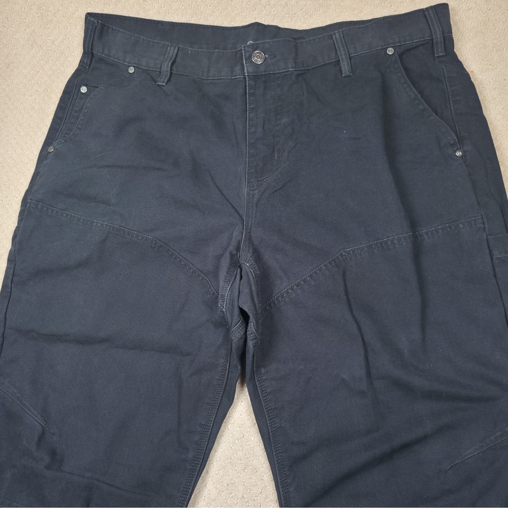 Harley Davidson Steel-Twill Cargo Pants‎ Mens 40x34 Double Knee Work 96000-23VM